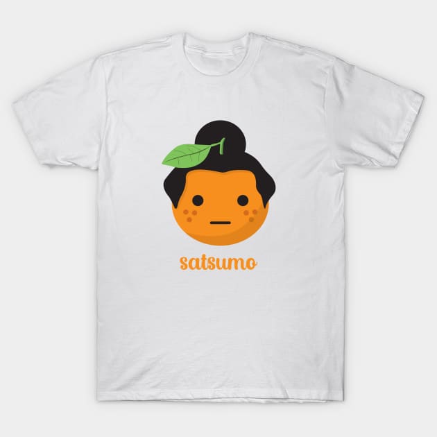 Cute Satsumo (AKA Satsuma!) T-Shirt by VicEllisArt